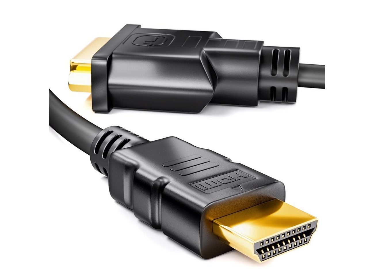 deleyCON deleyCON HDMI zu DVI Adapter - Stecker auf Buchse - FullHD - TV / Video-Kabel Bild 5