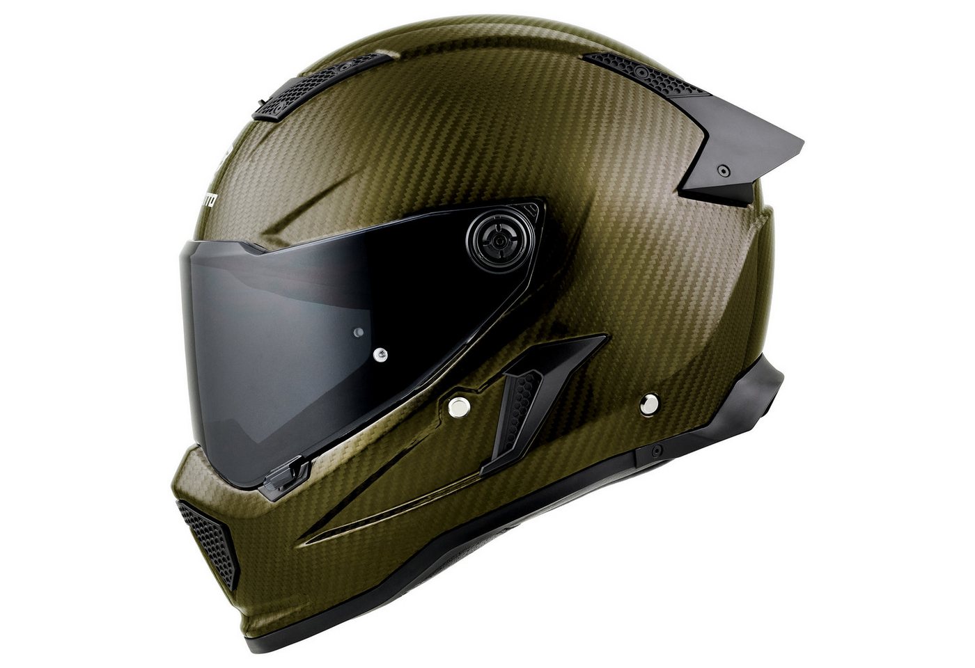 Bogotto Motorradhelm Rapto Carbon Helm, Vorbereitet Für Kommunikationssystem,geeignet Brillenträger,vorbe Bild 4