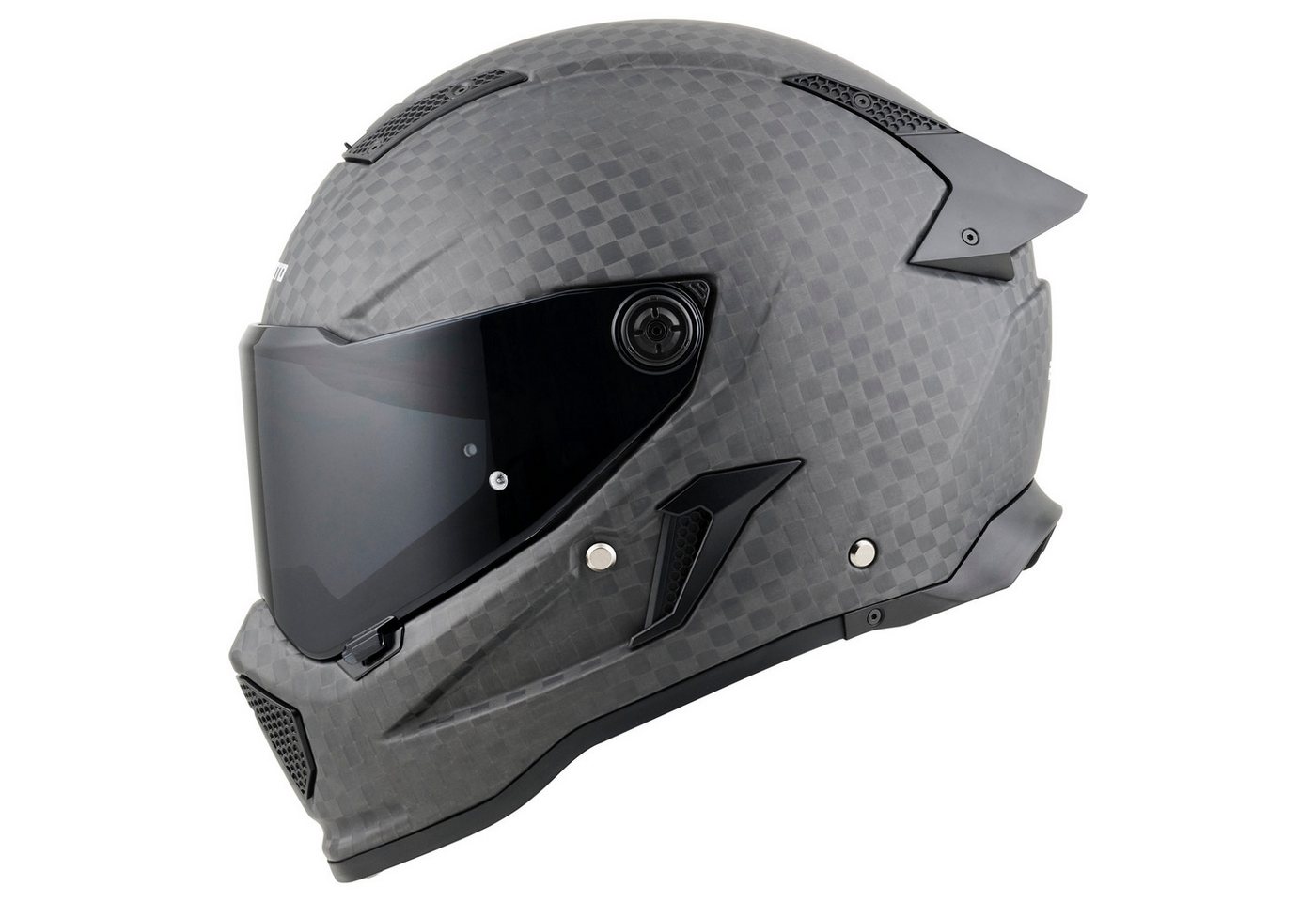 Bogotto Motorradhelm Rapto CheckR Carbon Helm, Vorbereitet Für Kommunikationssystem,geeignet Brillenträger,vorbe Bild 4