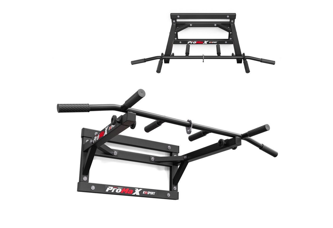 K-SPORT Klimmzugstange Pull-Up Bar mit 3 verschiedenen Griffen, Made in EU! Bild 2