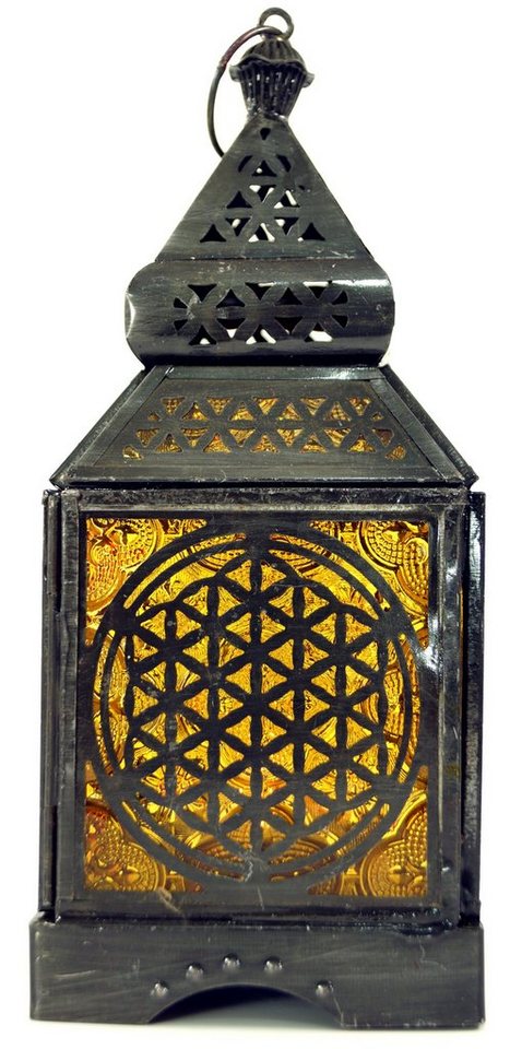 Guru-Shop Laterne Orientalische Metall/Glas Laterne in.. Bild 2