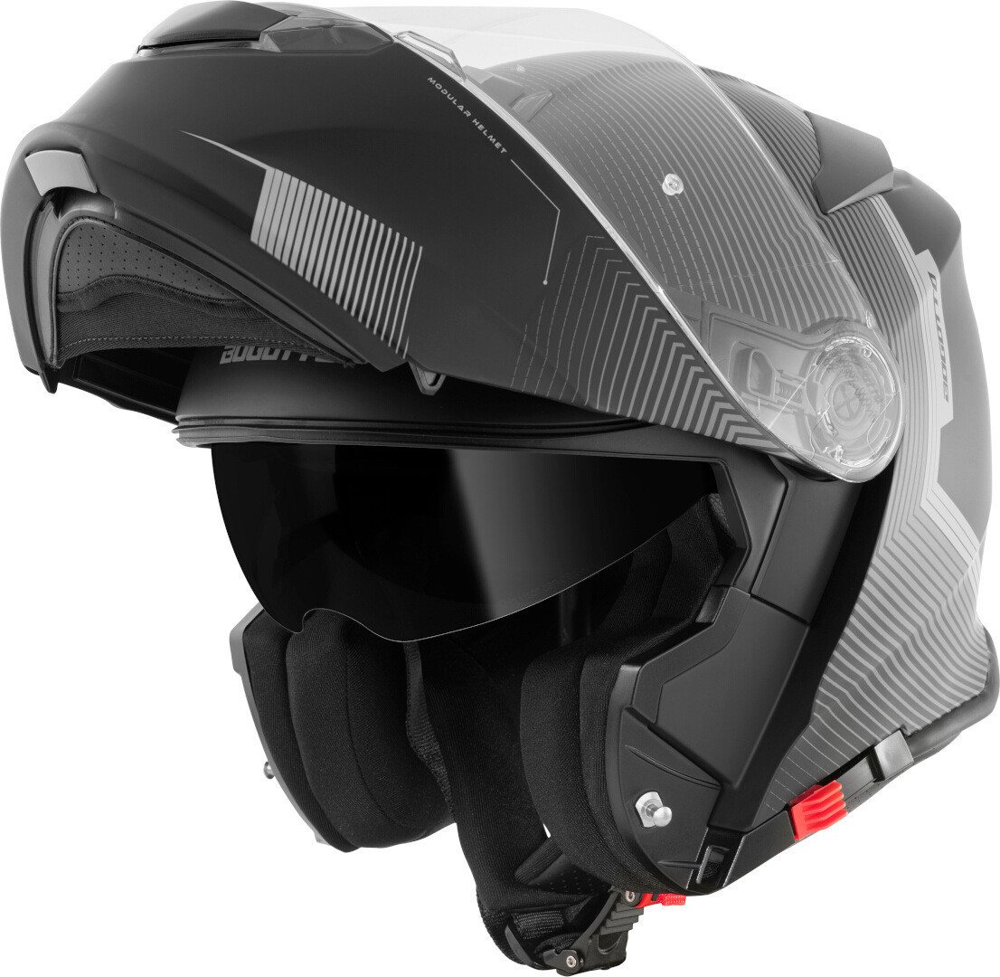 Bogotto Motorradhelm H271 Wayke Klapphelm, Vorbereitet Für Kommunikationssystem,geeignet Brillenträger,vorbe Bild 5