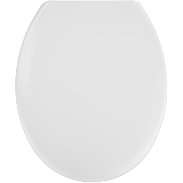WENKO WC-Sitz »Vigone«, Duroplast, oval - weiss