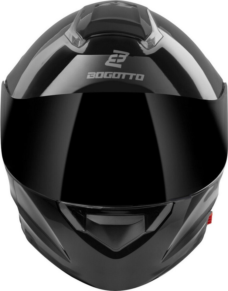 Bogotto Motorradhelm H271 Klapphelm, Vorbereitet Für Kommunikationssystem,geeignet Brillenträger,vorbe