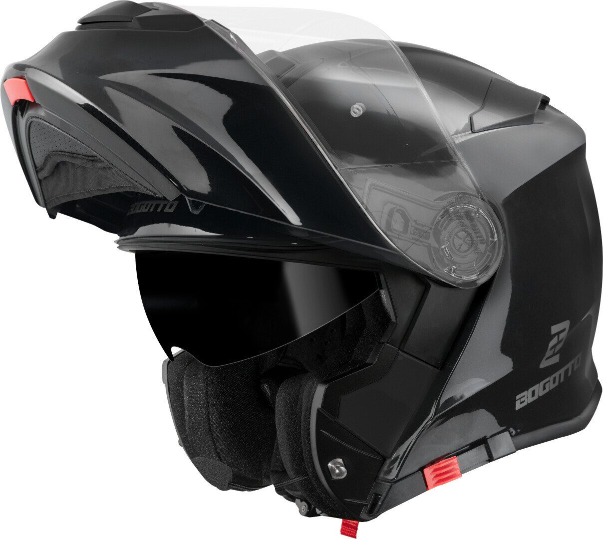 Bogotto Motorradhelm H271 Klapphelm, Vorbereitet Für Kommunikationssystem,geeignet Brillenträger,vorbe Bild 3