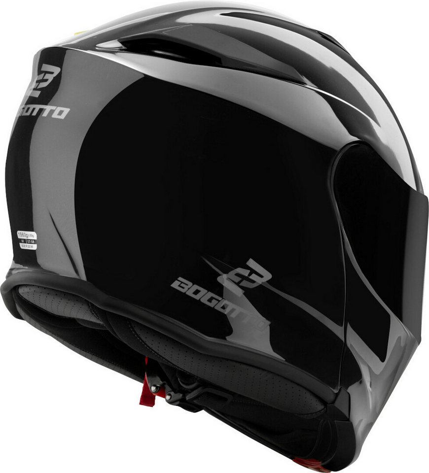 Bogotto Motorradhelm H271 Klapphelm, Vorbereitet Für Kommunikationssystem,geeignet Brillenträger,vorbe Bild 4