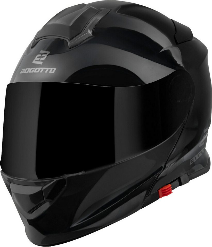 Bogotto Motorradhelm H271 Klapphelm, Vorbereitet Für Kommunikationssystem,geeignet Brillenträger,vorbe Bild 5