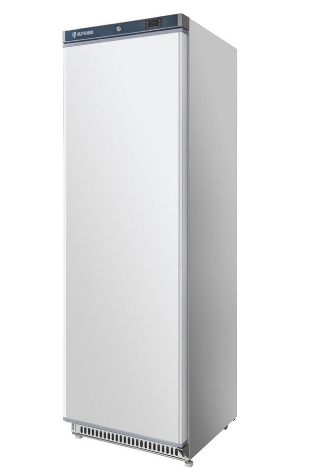 GastroHero Vollraumkühlschrank Lagerkühlschrank ECO 400 336 Liter Weiß Umluftkühlung LKSE400, 187.5 cm hoch, 60 cm breit, kompakte Kühllösung für Gastronomie und Gemeinschaftsküchen Bild 2
