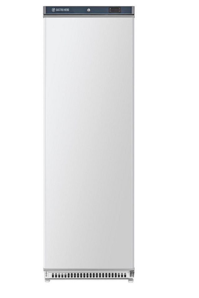 GastroHero Vollraumkühlschrank Lagerkühlschrank ECO 400 336 Liter Weiß Umluftkühlung LKSE400, 187.5 cm hoch, 60 cm breit, kompakte Kühllösung für Gastronomie und Gemeinschaftsküchen Bild 4