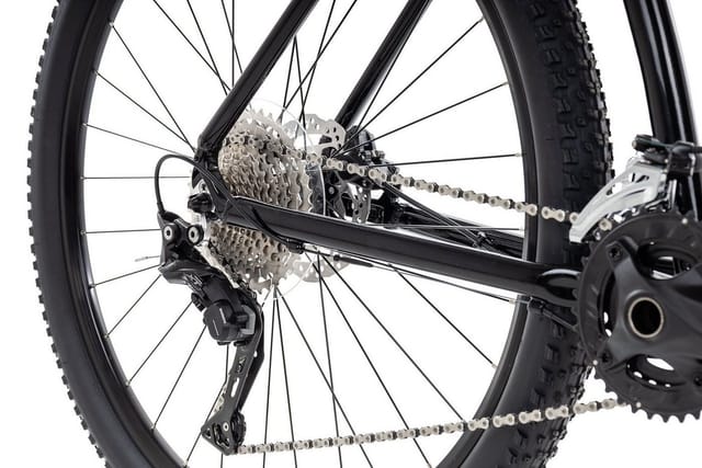 Axess Mountainbike GRADE, 22 Gang Shimano RD- XT-11sp. Shimano RD-M8000 Schaltwerk, Kettenschaltung, 29 Zoll MTB-Hardtail Herrenfahrrad schwarz/grau