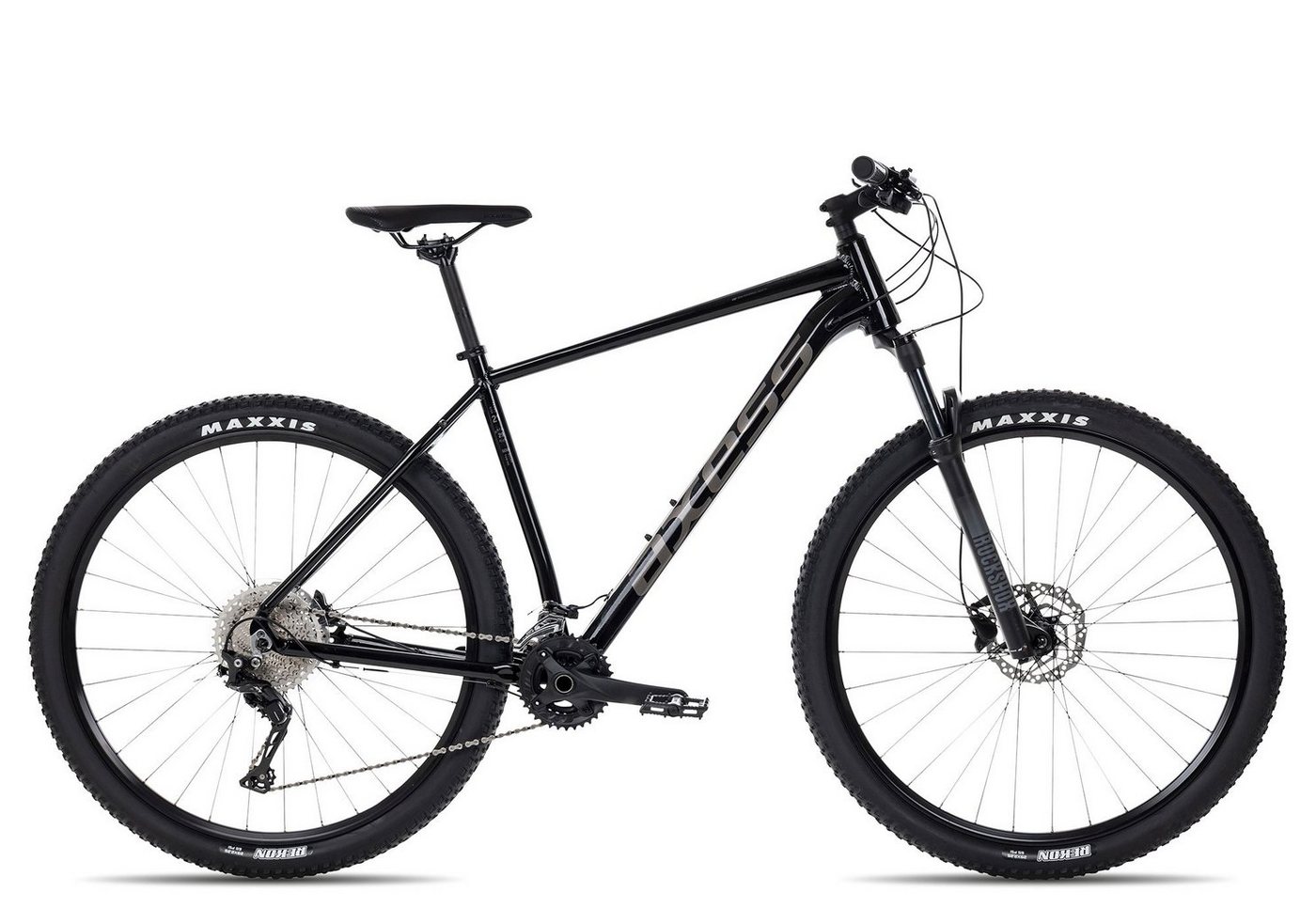 Axess Mountainbike GRADE, 22 Gang Shimano RD- XT-11sp. Shimano RD-M8000 Schaltwerk, Kettenschaltung, 29 Zoll MTB-Hardtail Herrenfahrrad schwarz/grau Bild 5