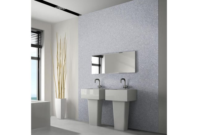 BARIDECOR AQUA Wandverblender, grau, Kunststoff, Stärke: 4 mm