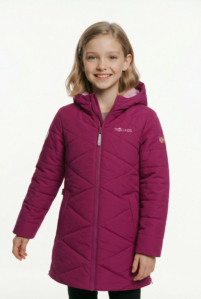 TROLLKIDS Funktionsmantel GIRLS BERGEN COAT mit Eingrifftaschen, winddicht und wasserabweisend Bild 2