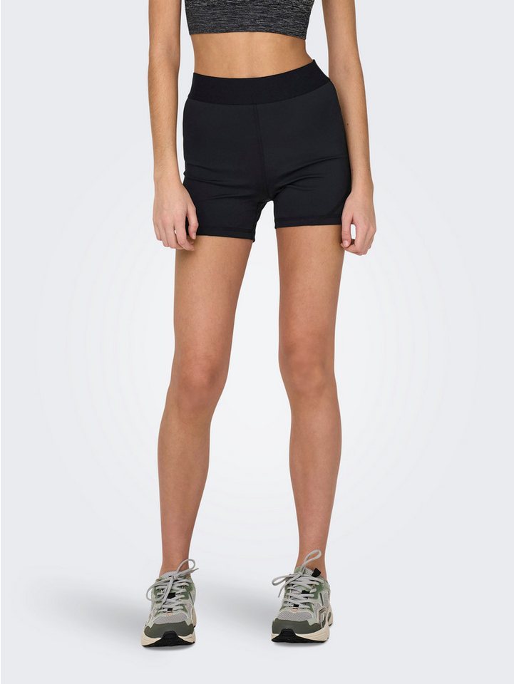 ONLY Play Trainingsshorts ONPGIL-2-LANA LIFE HW SHORTS NOOS lockere Passform, aus Polyester und Elasthan, elastischer Jersey
