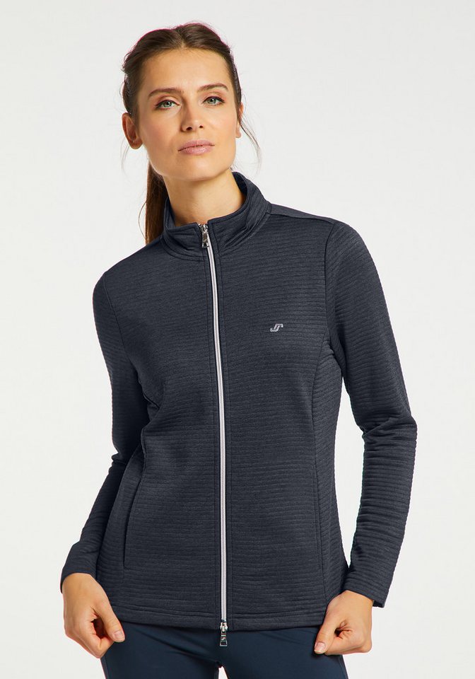 Joy Sportswear Trainingsjacke D SWEATJACKE PEGGY sportlicher Stil, mit Reißverschluss, gerader Abschluss, aus Polyester