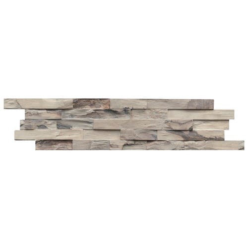 INDO Wandverblender »INDO BEACHWOOD«, grau, geölt, Holz, Stärke: 20 mm