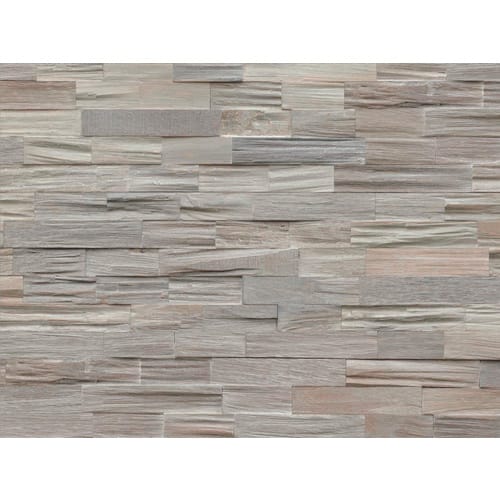 INDO Wandverblender »INDO TEAK«, grau, geölt, Holz, Stärke: 18 mm