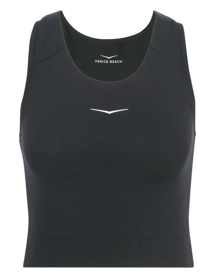 Venice Beach Sporttop EDITHA ärmelloses Design, mit Rundhalsausschnitt, unifarben Bild 2