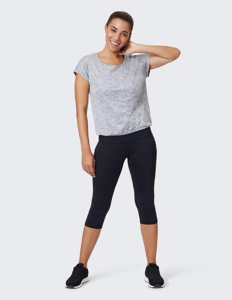Venice Beach Trainingstights CAPRI TIGHTS NOMINA unifarbenes Design, mit sportlicher Optik, aus Jersey Bild 2