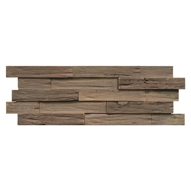 INDO Wandverblender »INDO DRIFTWOOD«, braun, geölt, Holz, Stärke: 20 mm