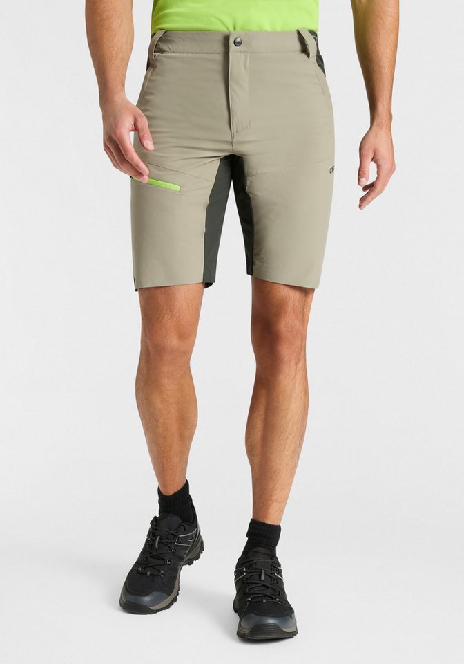 CMP Funktionsshorts mit Reißverschluss, sportlicher Stil, pflegeleicht Bild 3