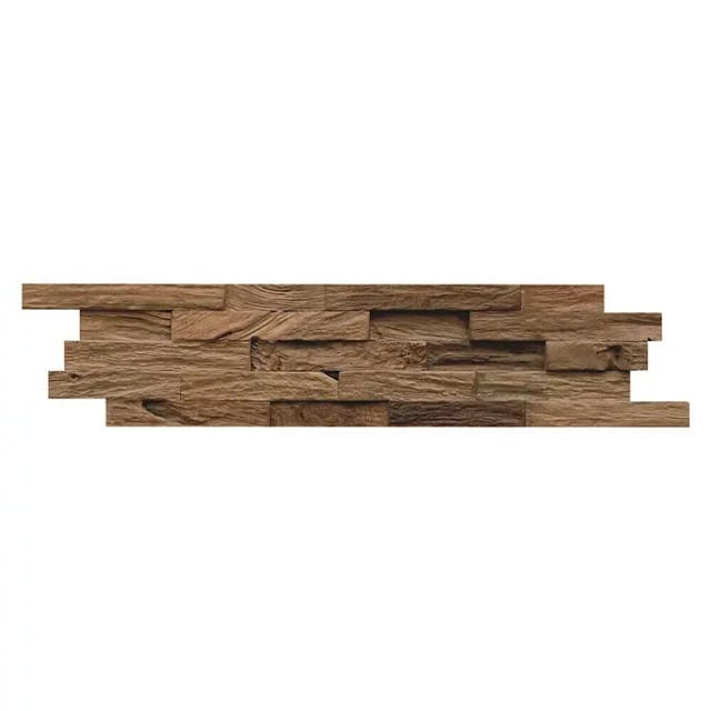 INDO Wandverblender »INDO TEAK CLASSIC«, braun, unbehandelt, Holz, Stärke: 20 mm