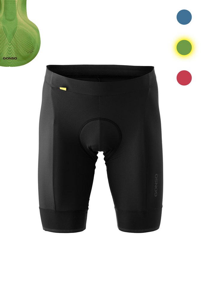 Gonso Fahrradhose SITIVO M Herren Radhose, Radlerhose mit speziellem Sitzpolster, Tight Fit