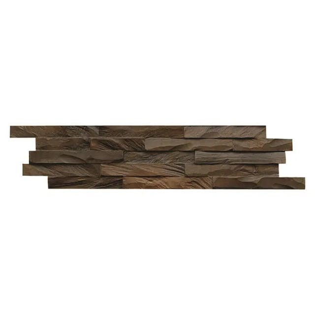 INDO Wandverblender »INDO DIAMONDWOOD«, braun, geölt, Holz, Stärke: 20 mm