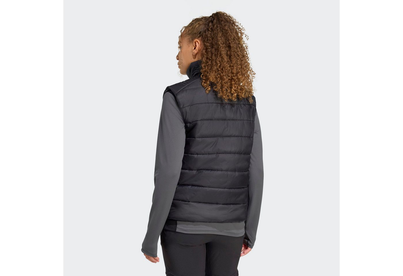adidas TERREX Funktionsweste W MT ESS PAD V für Sportmode und Outdoormode, mit Reißverschluss, aus Kunstfaser Bild 3