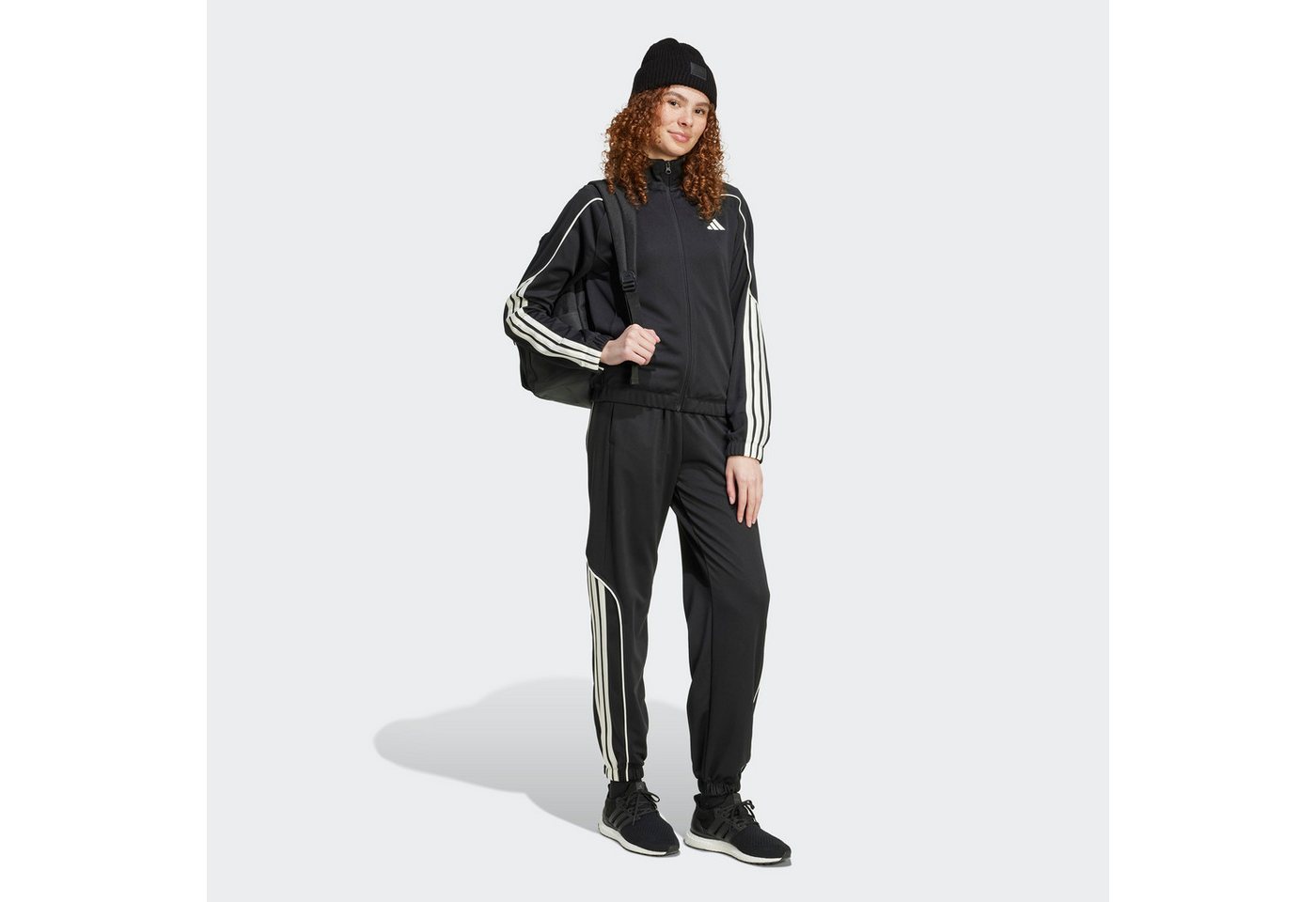 adidas Sportswear Trainingsanzug STADIUM 3-STREIFEN (2-tlg), für Erwachsene, zweiteiliges Set, aus Polyester Bild 4