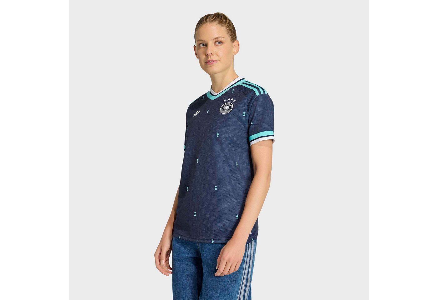 adidas Performance Fußballtrikot DEUTSCHLAND 26 AUSWÄRTSTRIKOT mit Climacool Technologie, Doppelstrickkonstruktion Bild 4