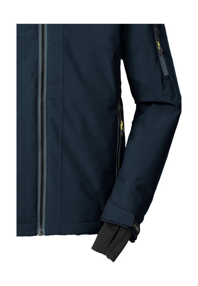 Killtec Skijacke KSW 202 BYS SKI JCKT Wasserdichte Kinder-Skijacke mit verstellbarer Kapuze und Schneefang Bild 3