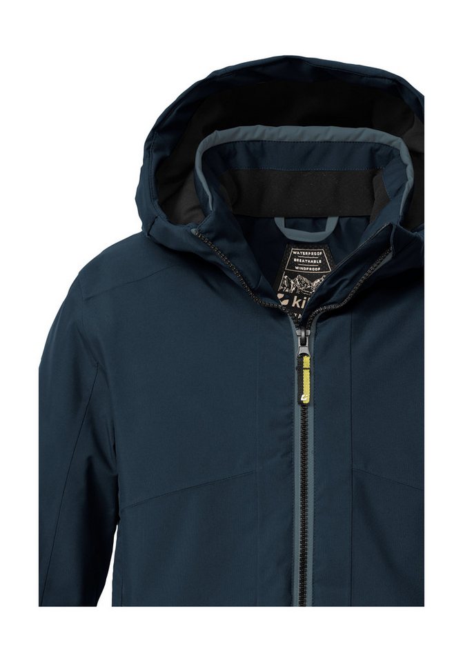 Killtec Skijacke KSW 202 BYS SKI JCKT Wasserdichte Kinder-Skijacke mit verstellbarer Kapuze und Schneefang Bild 4