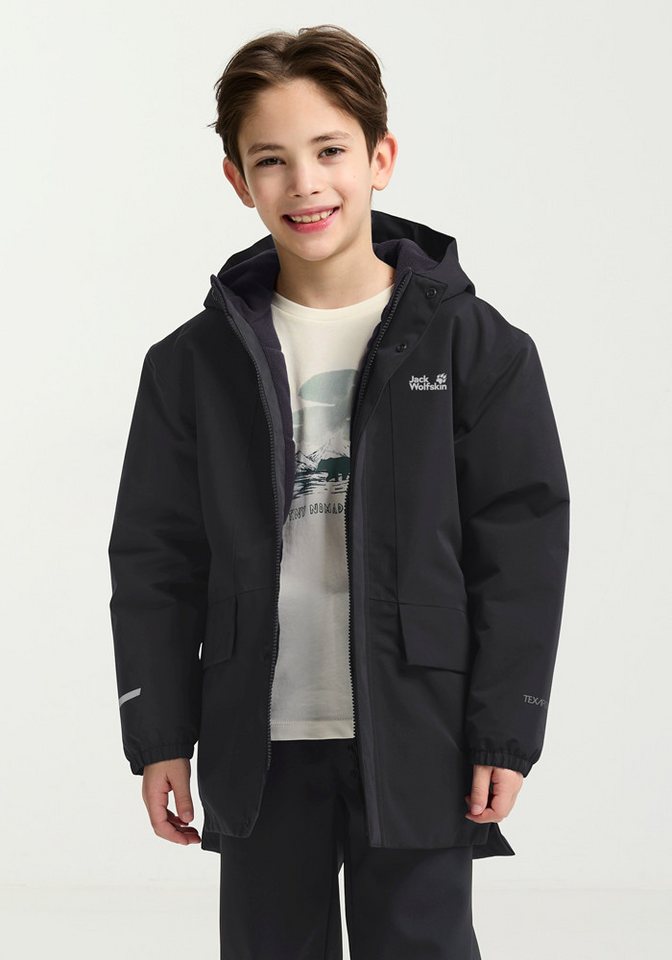Jack Wolfskin Outdoorjacke CANVEY JKT KIDS Winterjacke für Kinder, warm, wasserdicht Bild 5