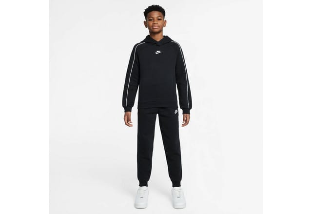 Nike Sportswear Trainingsanzug K NSW CLUB FLC HDY TRACKSUIT (2-tlg), Für Kinder und Jugendliche