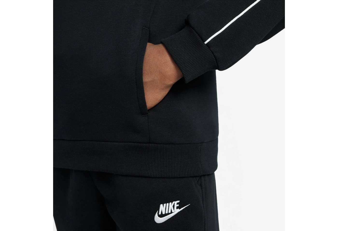 Nike Sportswear Trainingsanzug K NSW CLUB FLC HDY TRACKSUIT (2-tlg), Für Kinder und Jugendliche Bild 5