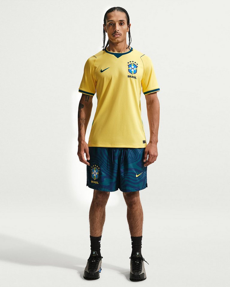 Nike Fußballtrikot Brasilien 2026 Heimtrikot Herren für Training und Spiel, mit Dri-FIT Technologie Bild 2