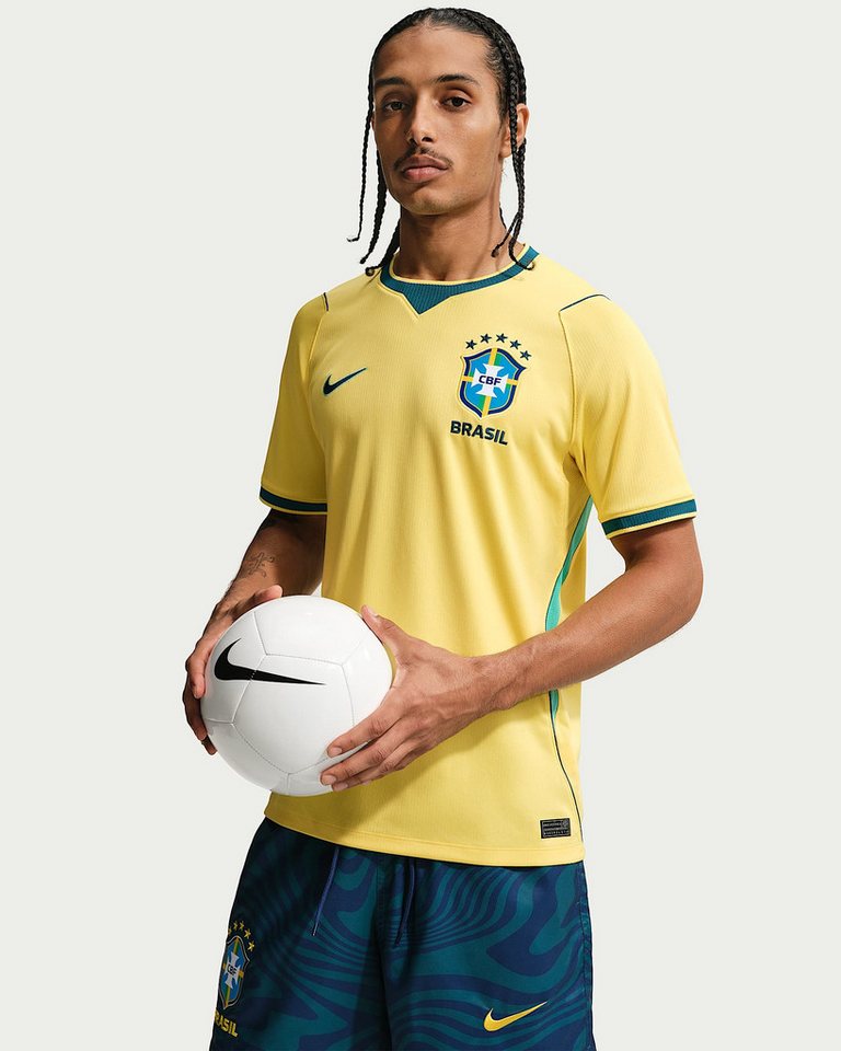 Nike Fußballtrikot Brasilien 2026 Heimtrikot Herren für Training und Spiel, mit Dri-FIT Technologie Bild 3