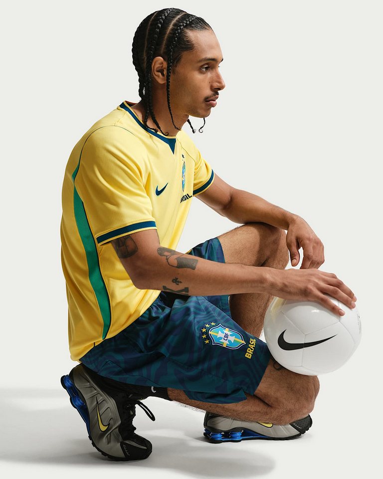 Nike Fußballtrikot Brasilien 2026 Heimtrikot Herren für Training und Spiel, mit Dri-FIT Technologie Bild 4