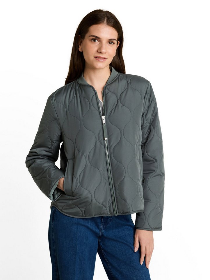 TOM TAILOR Steppjacke mit Blouson-Kragen und Reißverschluss
