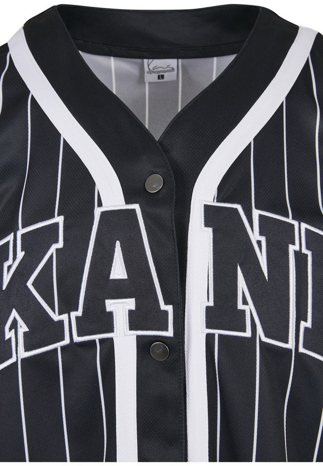 Karl Kani Funktionshemd Karl Kani Herren KM221-115-1 Serif Pinstripe Baseball Shirt (1-tlg)