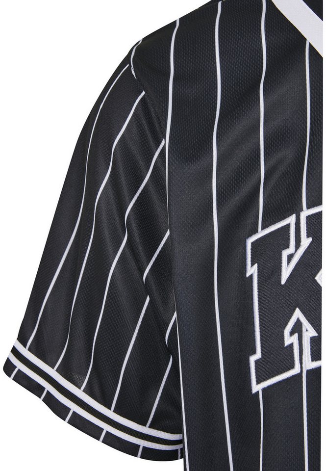 Karl Kani Funktionshemd Karl Kani Herren KM221-115-1 Serif Pinstripe Baseball Shirt (1-tlg) Bild 2