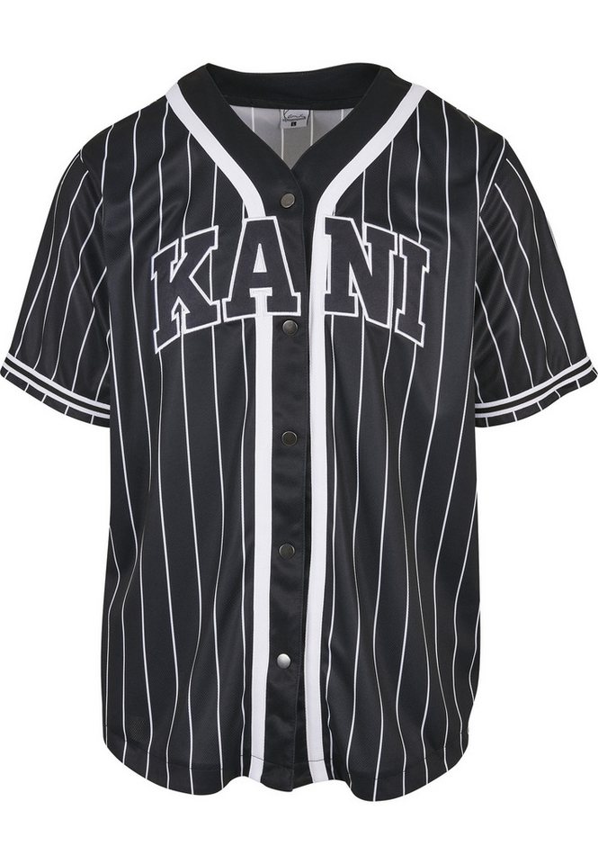 Karl Kani Funktionshemd Karl Kani Herren KM221-115-1 Serif Pinstripe Baseball Shirt (1-tlg) Bild 5
