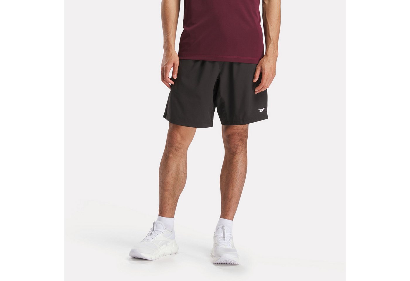 Reebok Trainingsshorts WOR WOVEN SHORT kurze Trainingsshorts, ca. Mitte Oberschenkel geschnitten Bild 3