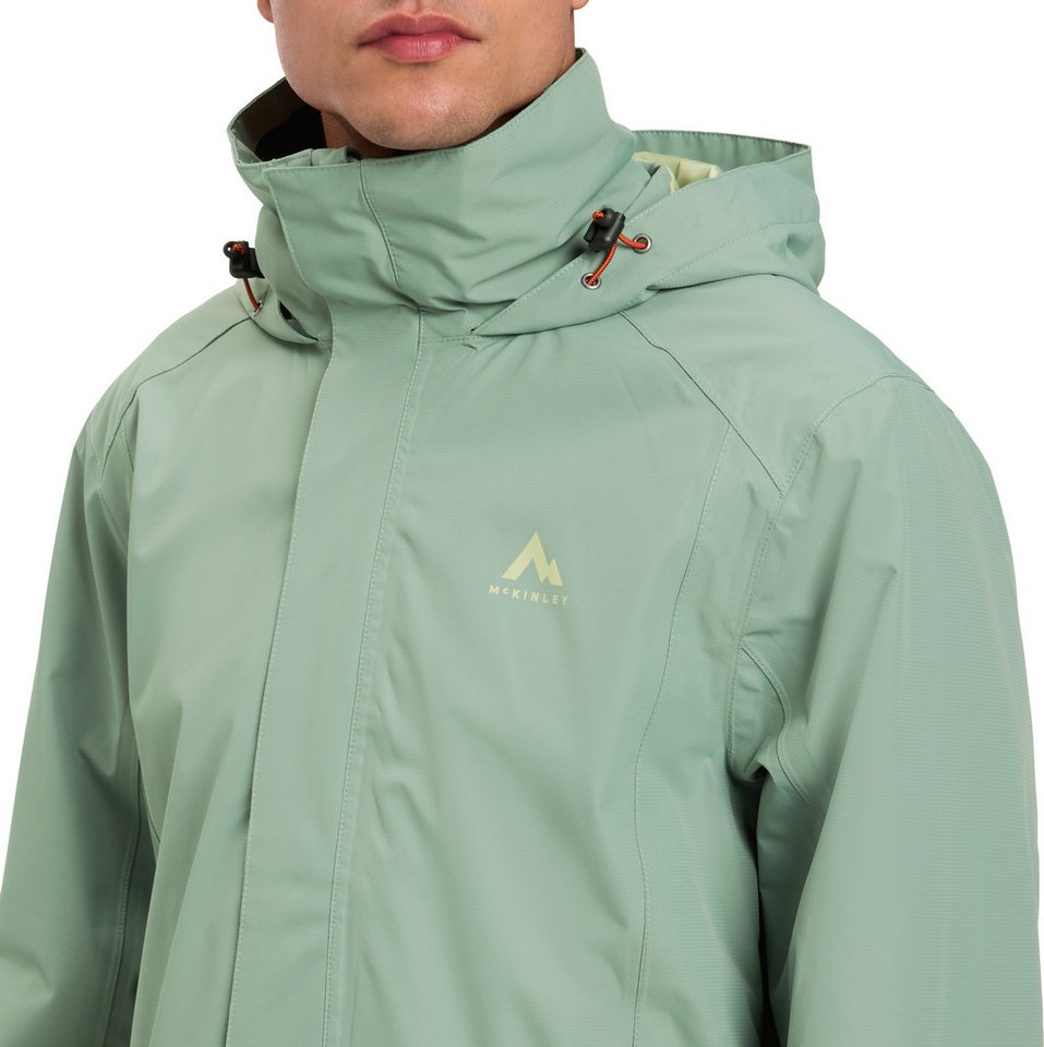 McKINLEY Outdoorjacke HE.-FUNKTIONS-JACKE ADIA M mit abnehmbarer und verstellbarer Kapuze, mit Netzfutter