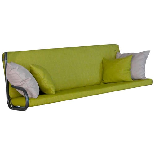 ANGERER FREIZEITMÖBEL Hollywoodschaukelauflage »Smart«, grün, Uni, BxL: 180 x 54 cm - gruen