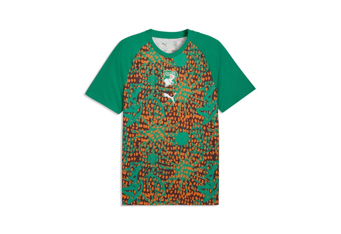 PUMA Trainingsshirt Elfenbeinküste Aufwärmtrikot Herren Bild 2