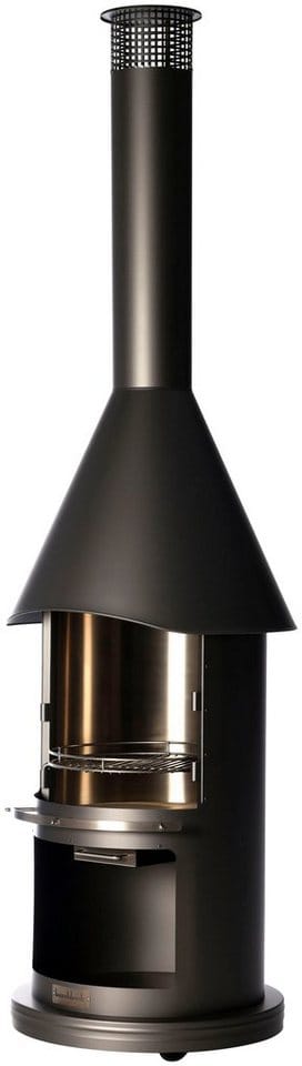 BUSCHBECK Edelstahlgrill »Auckland«, BxHxT: 65 x 230 x 65 cm - grau
