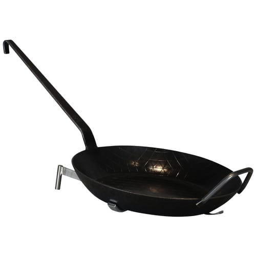 BUSCHBECK Gusseisenpfanne, Edelstahl/Gusseisen, Breite: 29 cm - schwarz