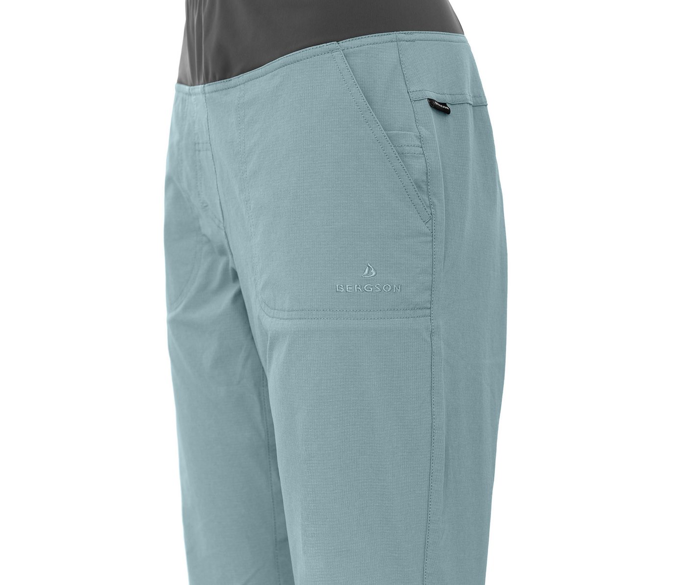 Bergson Outdoorhose PUSULA COMFORT Damen Wanderhose, leicht, elastisch, strapazierfähig, Normalgrößen, h Bild 2